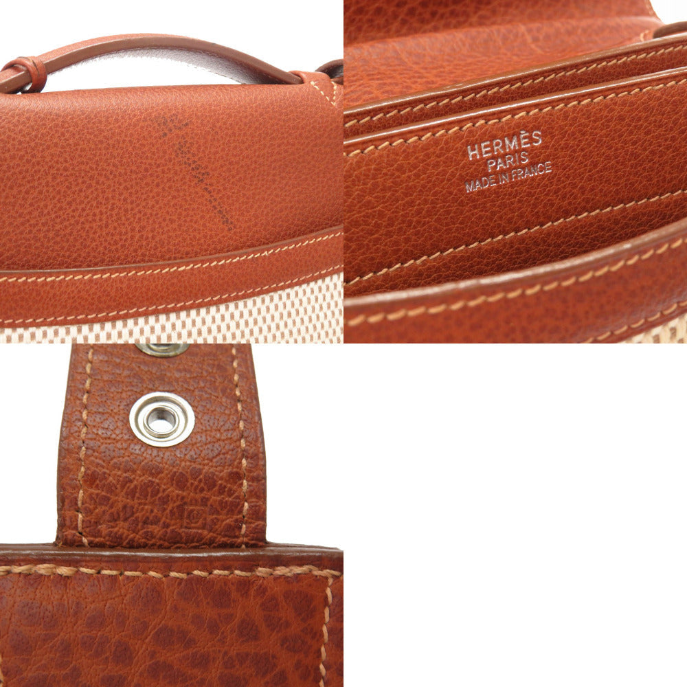 HERMES Shoulder Bag Buffl Brown Sac Adepesh DPLG