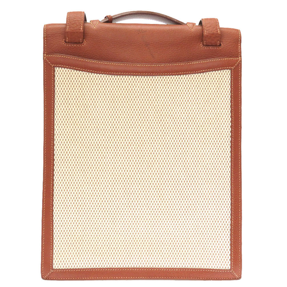 HERMES Shoulder Bag Buffl Brown Sac Adepesh DPLG