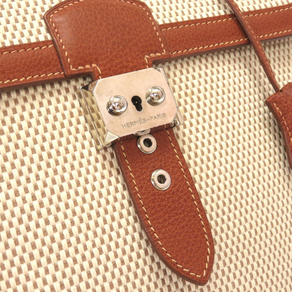 HERMES Shoulder Bag Buffl Brown Sac Adepesh DPLG