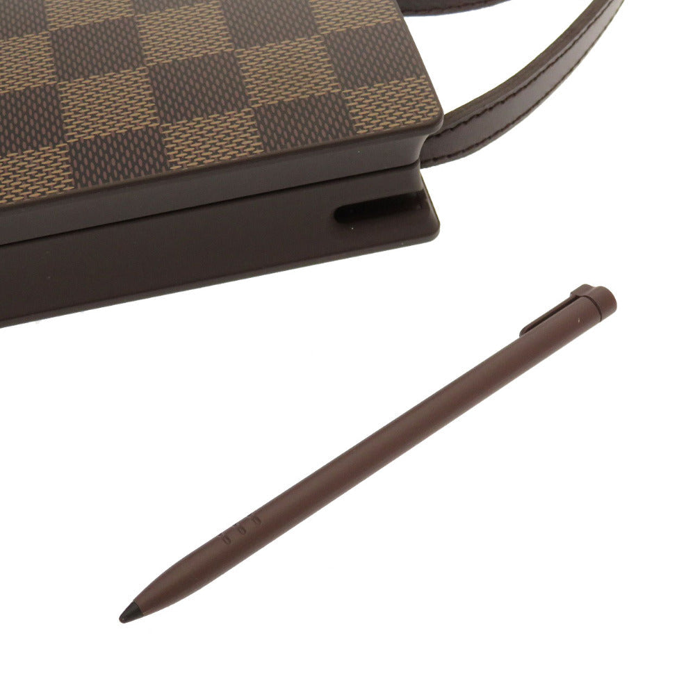 LOUIS VUITTON computer MC/HC 300 HC Plastic, Leather Brown Damier Small mini laptop Clavier 25th anniversary staff limited mens(Unisex) Used