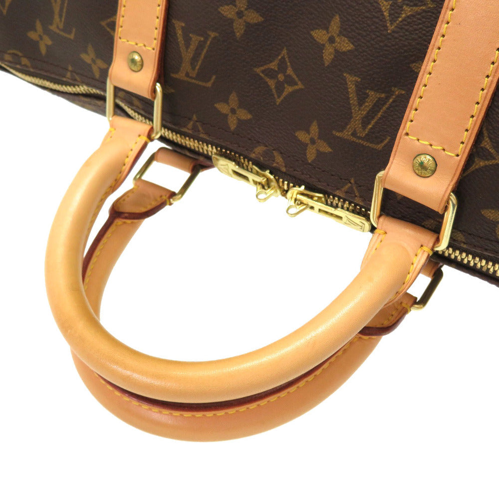 LOUIS VUITTON Boston Duffel bag M41426 Monogram canvas Brown Monogram Keepall 50 mens Used
