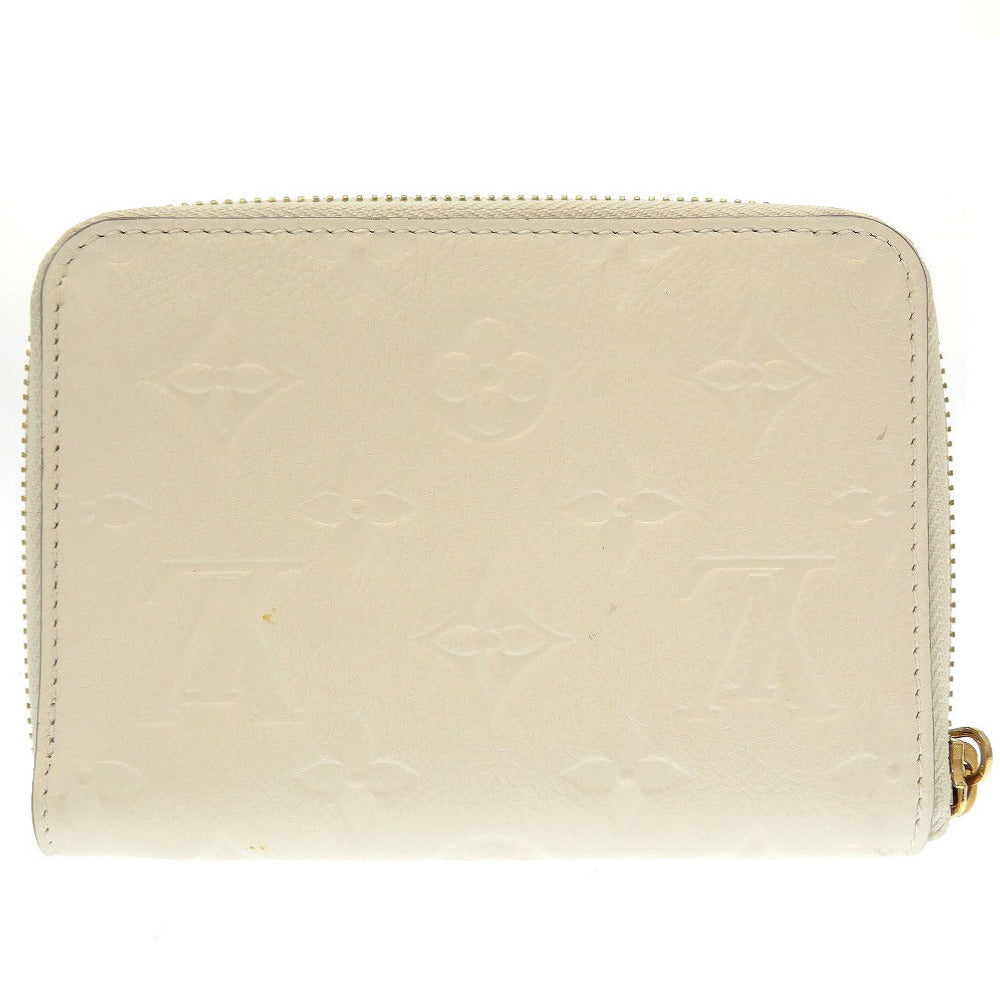 LOUIS VUITTON Bifold Wallet M93432 Monogram Ann Platt Neige Zip Around Monogram Unplant Portefeuille Skret Compact Women(Unisex) Used