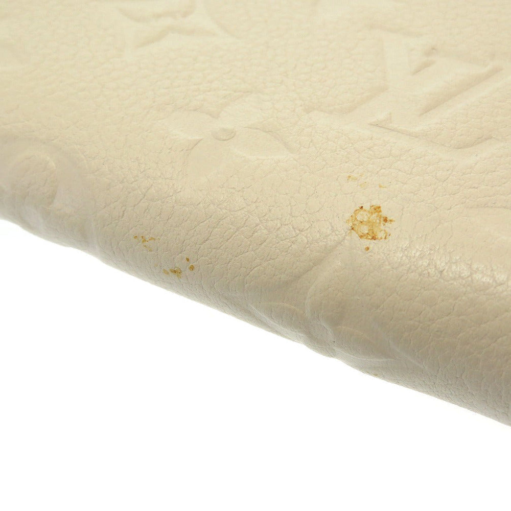 LOUIS VUITTON Bifold Wallet M93432 Monogram Ann Platt Neige Zip Around Monogram Unplant Portefeuille Skret Compact Women(Unisex) Used