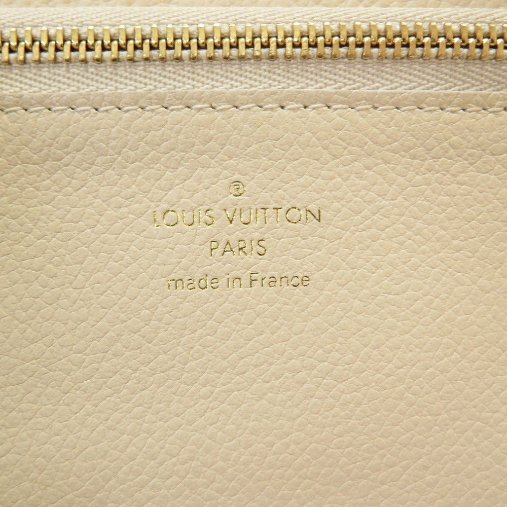 LOUIS VUITTON Bifold Wallet M93432 Monogram Ann Platt Neige Zip Around Monogram Unplant Portefeuille Skret Compact Women(Unisex) Used