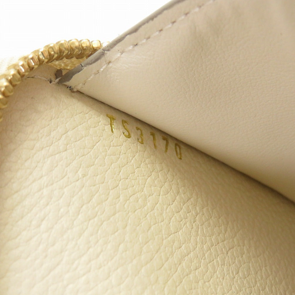 LOUIS VUITTON Bifold Wallet M93432 Monogram Ann Platt Neige Zip Around Monogram Unplant Portefeuille Skret Compact Women(Unisex) Used