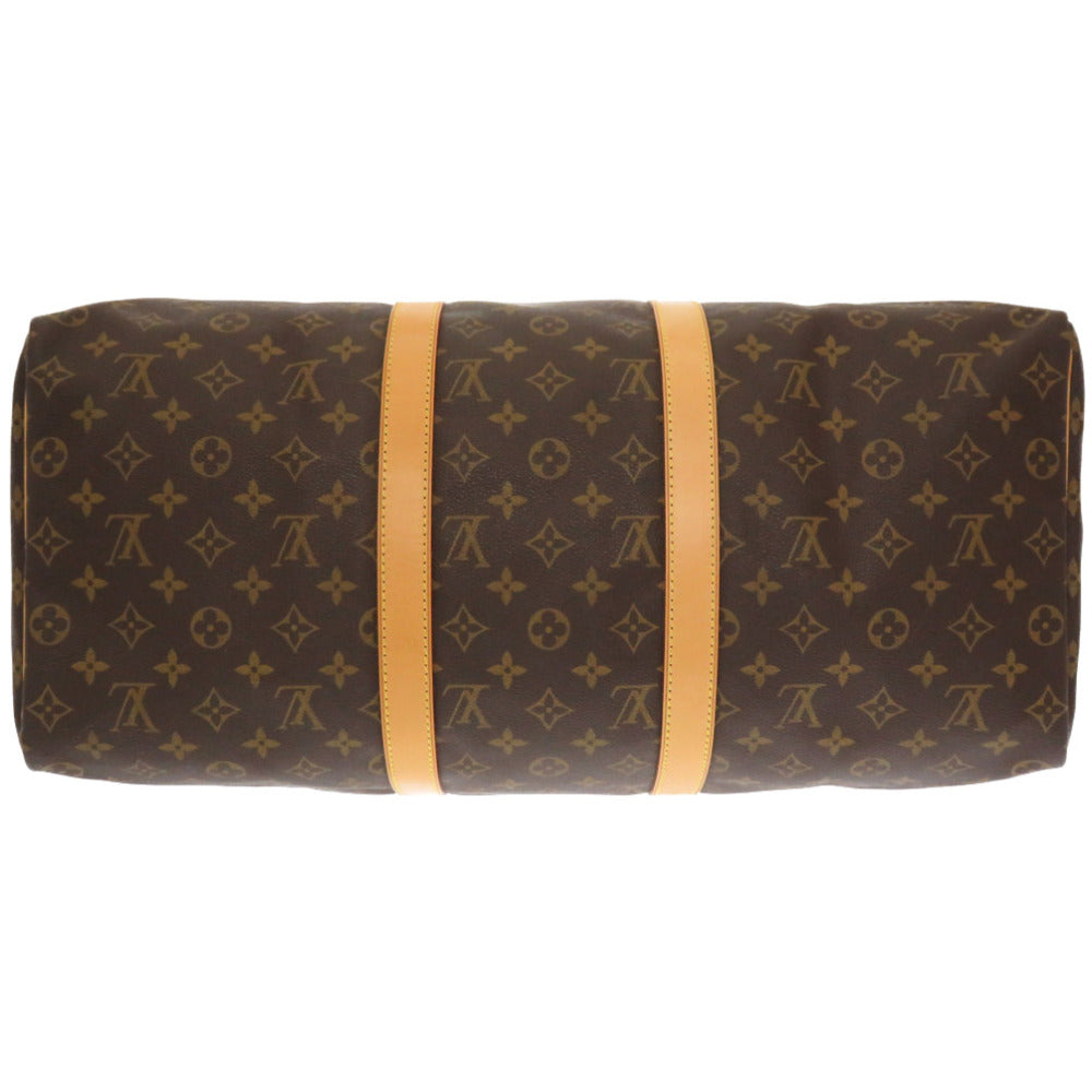 LOUIS VUITTON Boston Duffel bag M41426 Monogram canvas Brown Monogram Keepall 50 mens(Unisex) Used