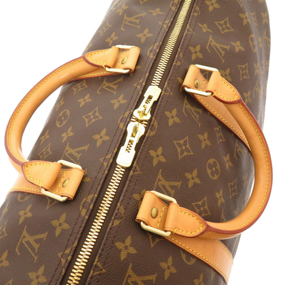 LOUIS VUITTON Boston Duffel bag M41426 Monogram canvas Brown Monogram Keepall 50 mens(Unisex) Used