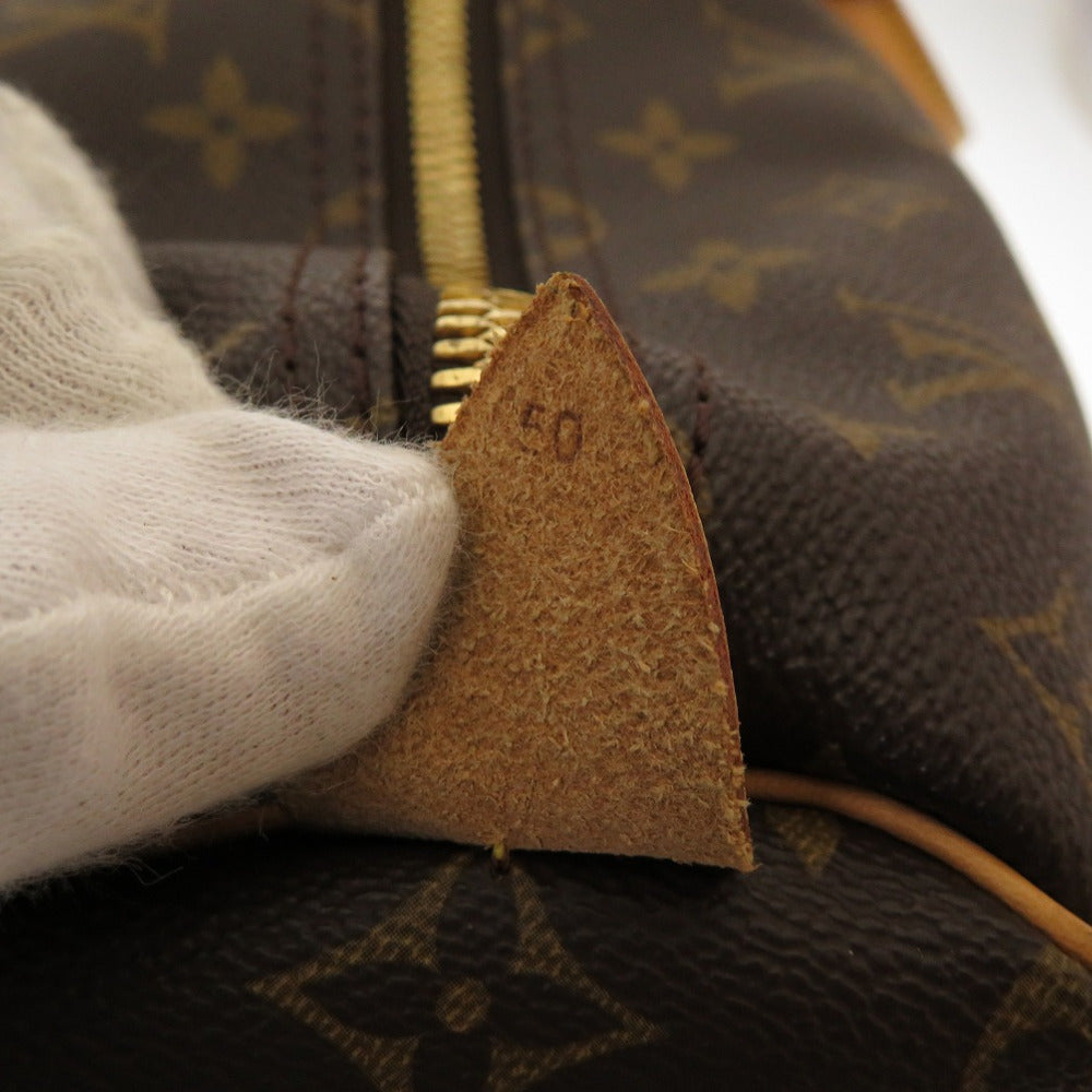 LOUIS VUITTON Boston Duffel bag M41426 Monogram canvas Brown Monogram Keepall 50 mens(Unisex) Used