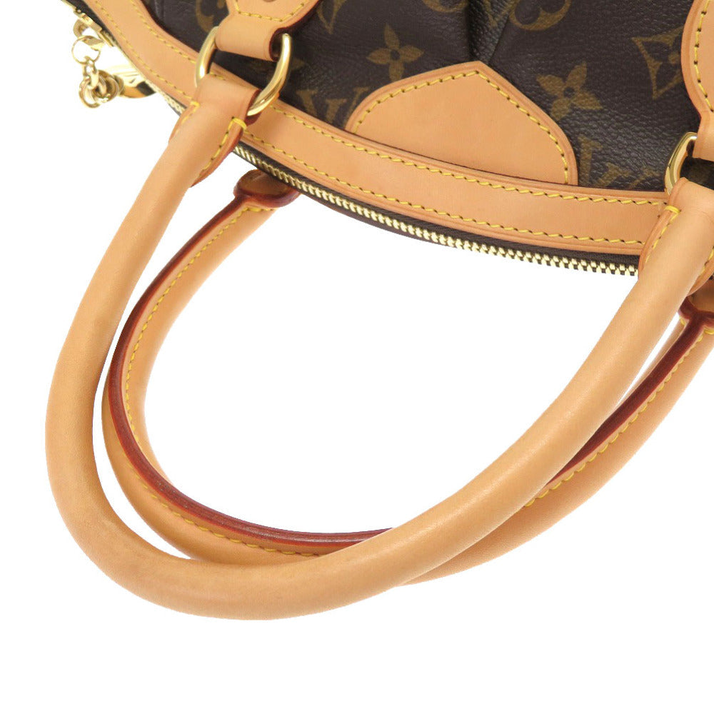 LOUIS VUITTON Handbag M40143 Monogram canvas Brown Monogram Tivoli PM Women Used