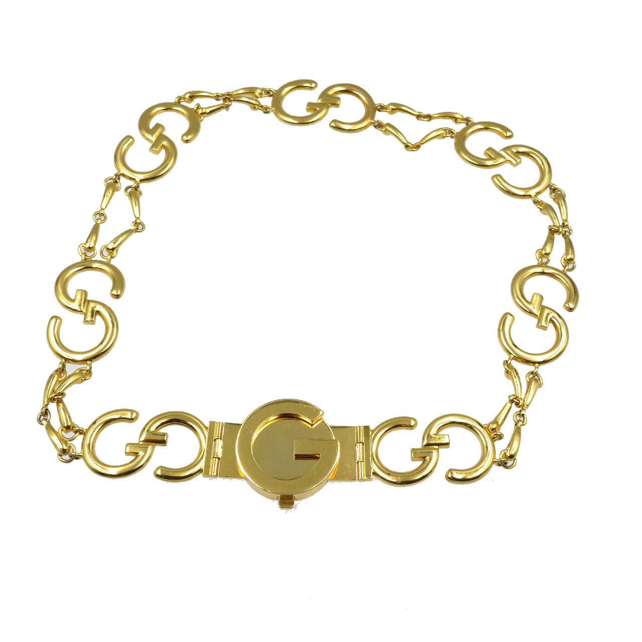 GUCCI belt metal gold