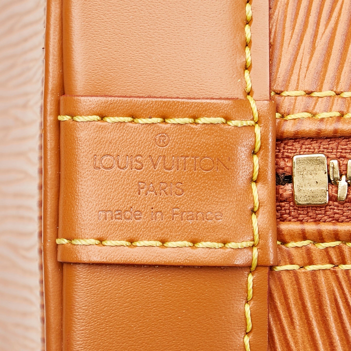 Louis Vuitton Alma PM Brown Epi