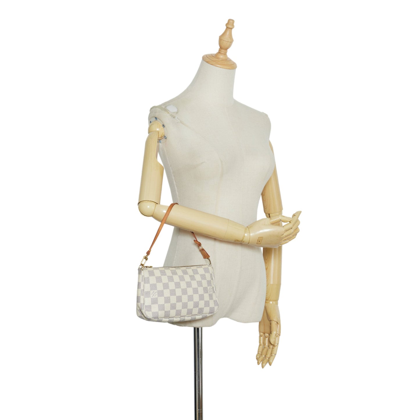 LOUIS VUITTON Damier Azur Pochette Accessoires Baguette
