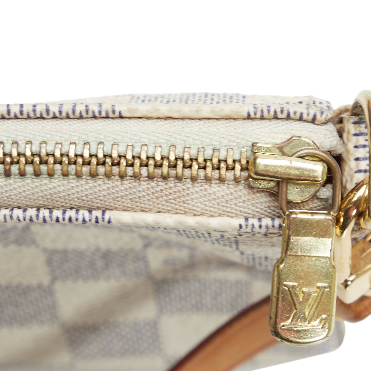 LOUIS VUITTON Damier Azur Pochette Accessoires Baguette