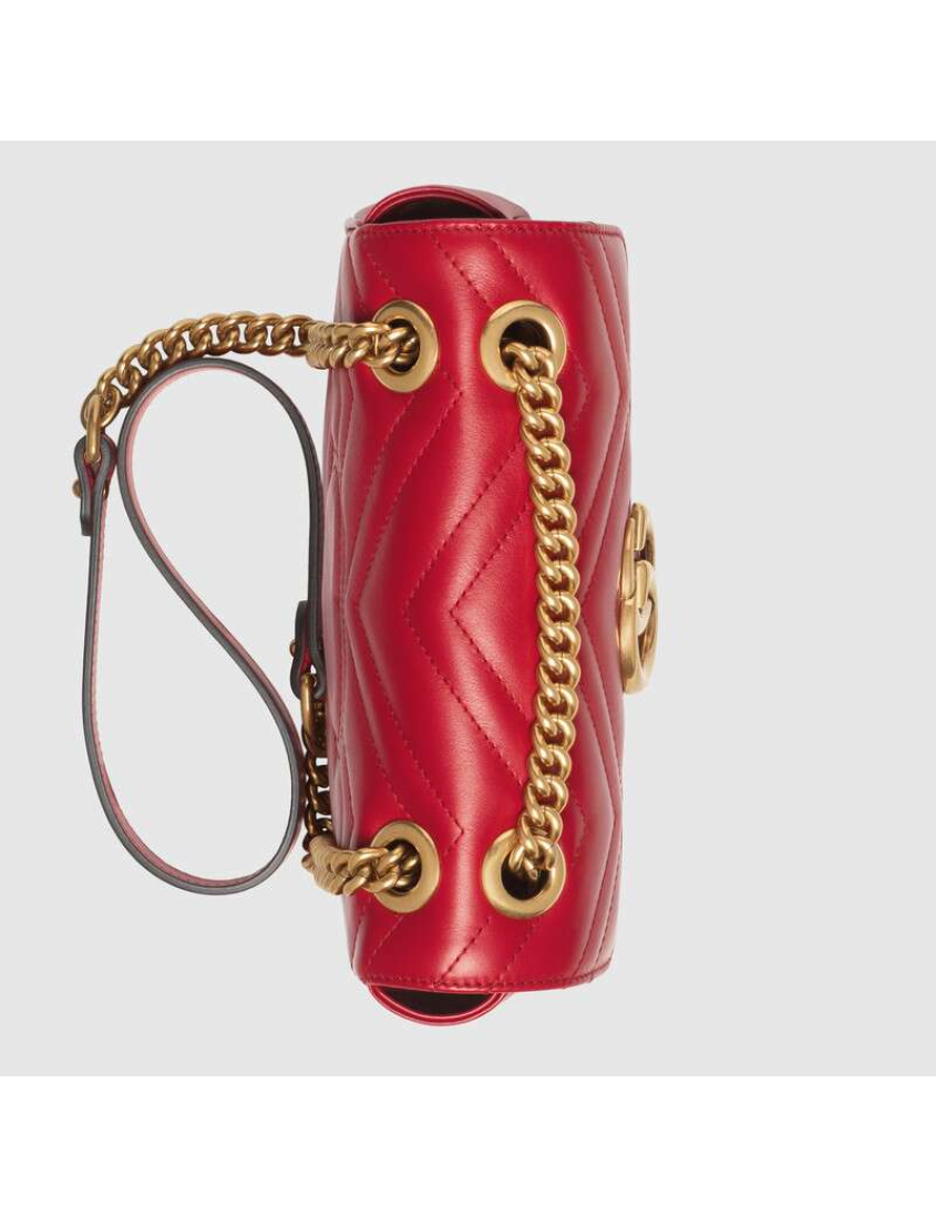 Gucci GG Marmont Series Quilted Mini Shoulder Bag