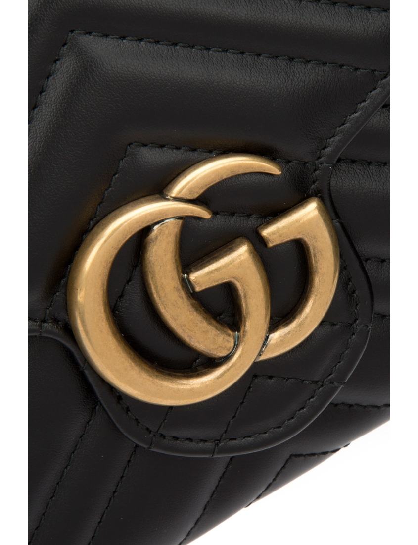 Gucci GG Marmont Collection Quilted Mini Handbag