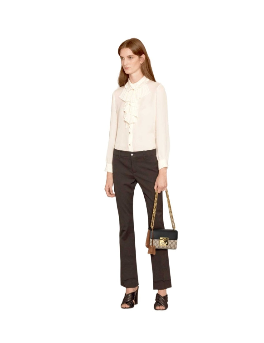Gucci Padlock series small GG shoulder bag