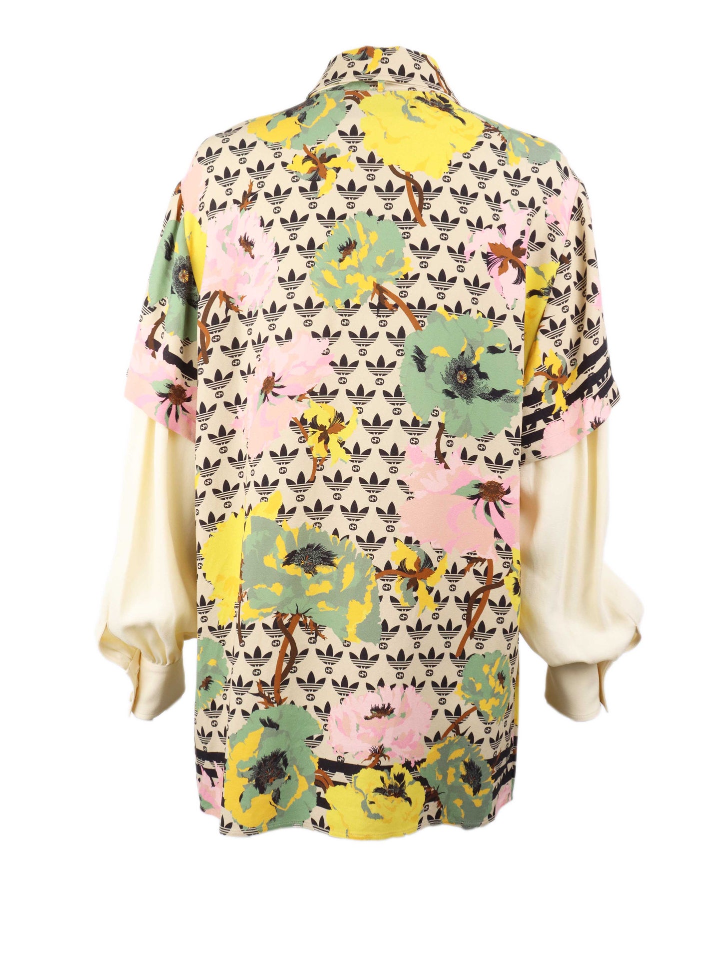 Gucci x Adidas GG Trefoil Poppy Shirt.