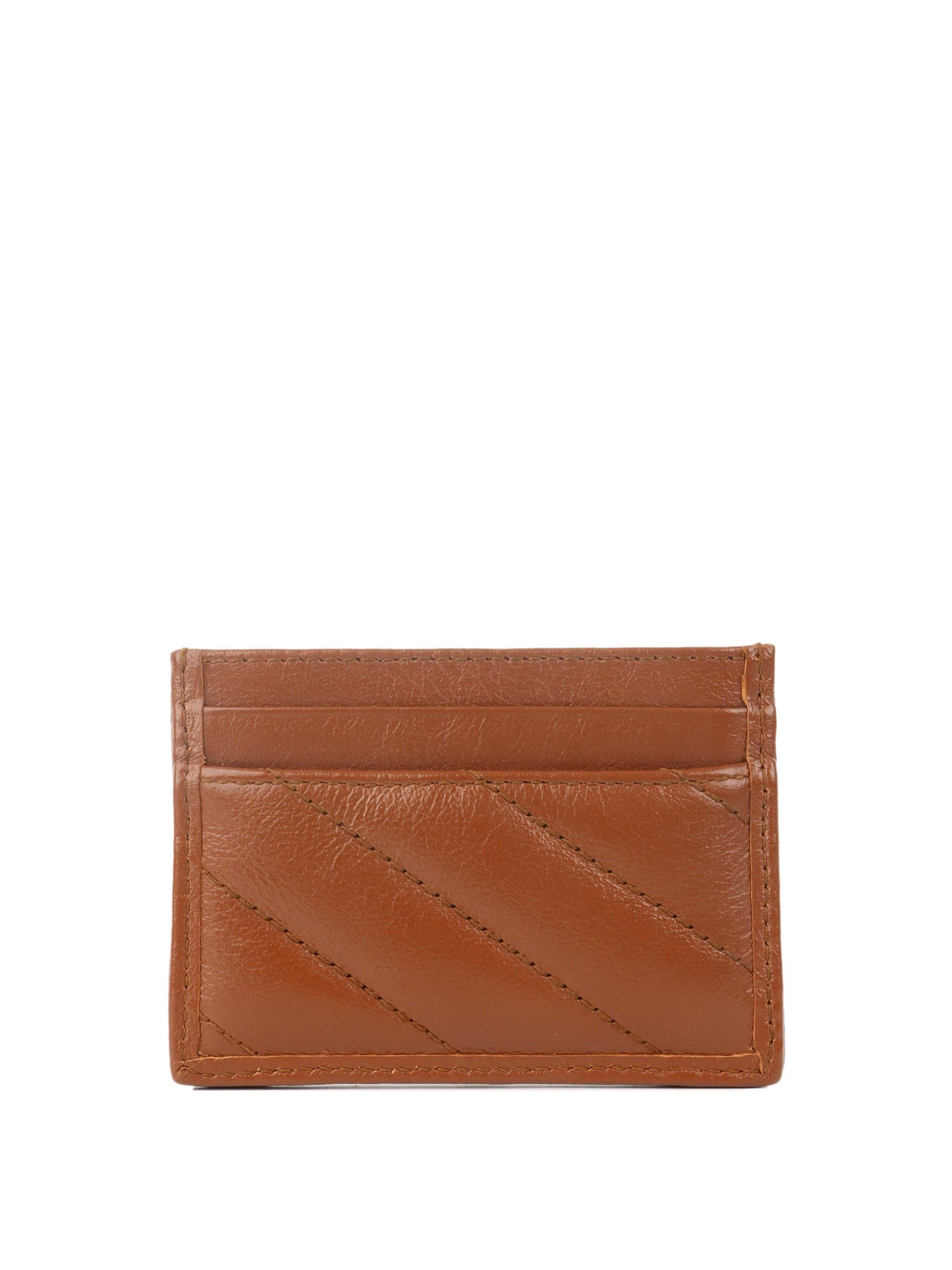 Gucci Brown GG Card Holder.