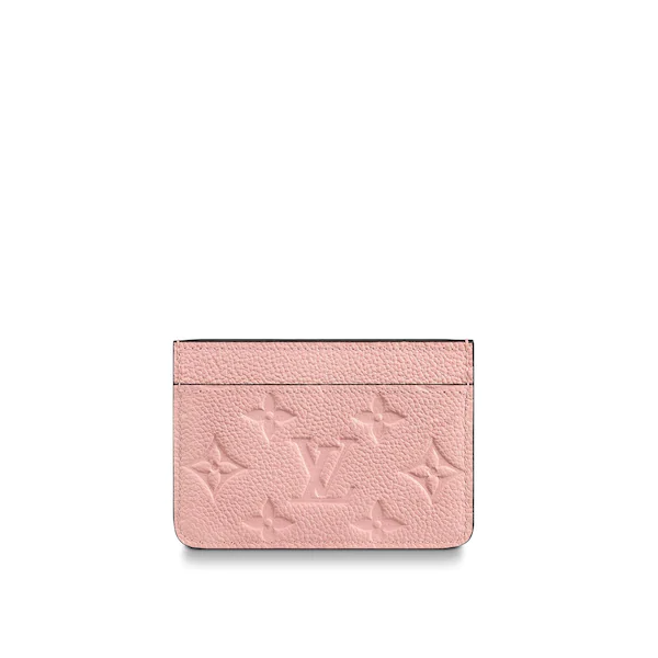 Louis Vuitton Cardholder Monogram Empreinte Rose Poudre
