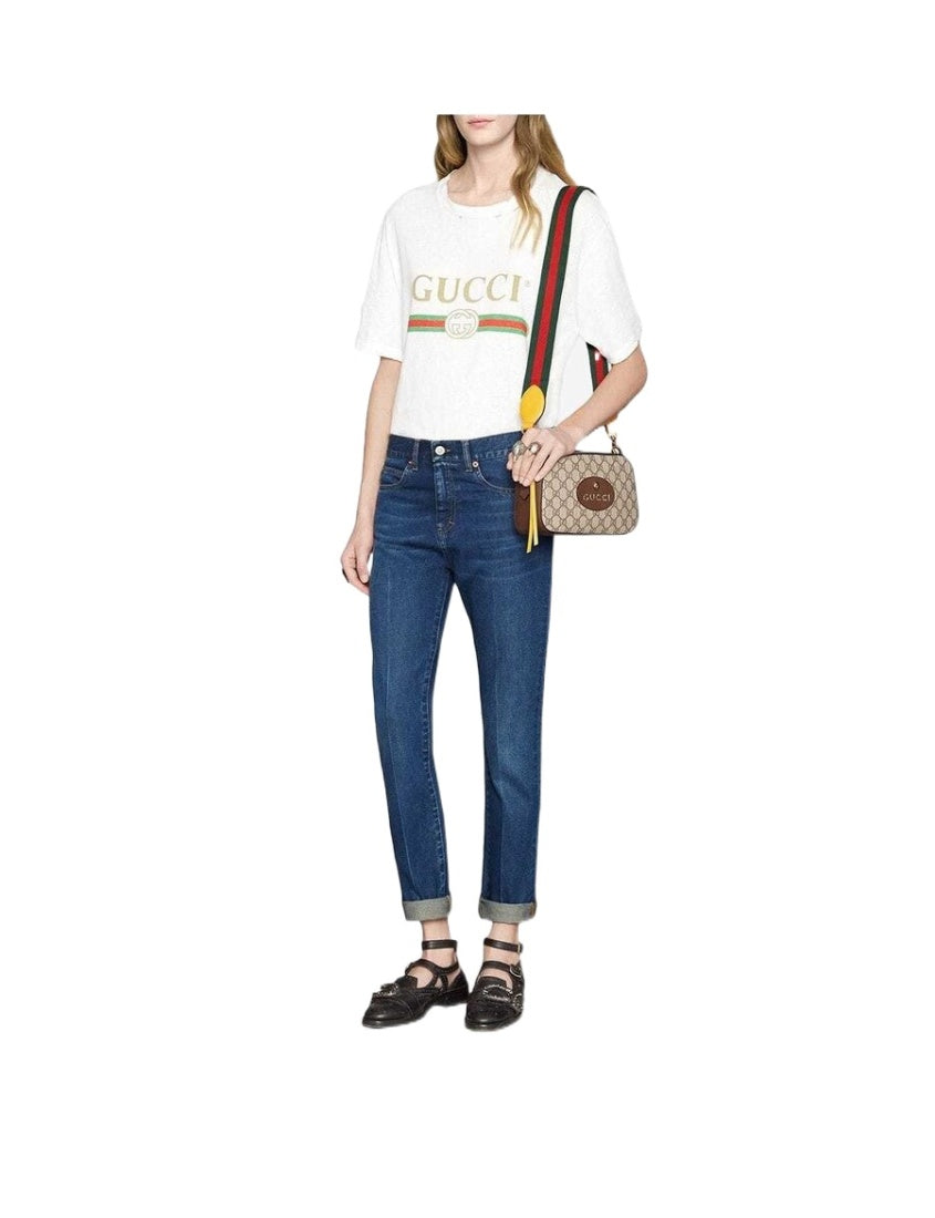 Gucci Neo Vintage GG Supreme Canvas Messenger Bag