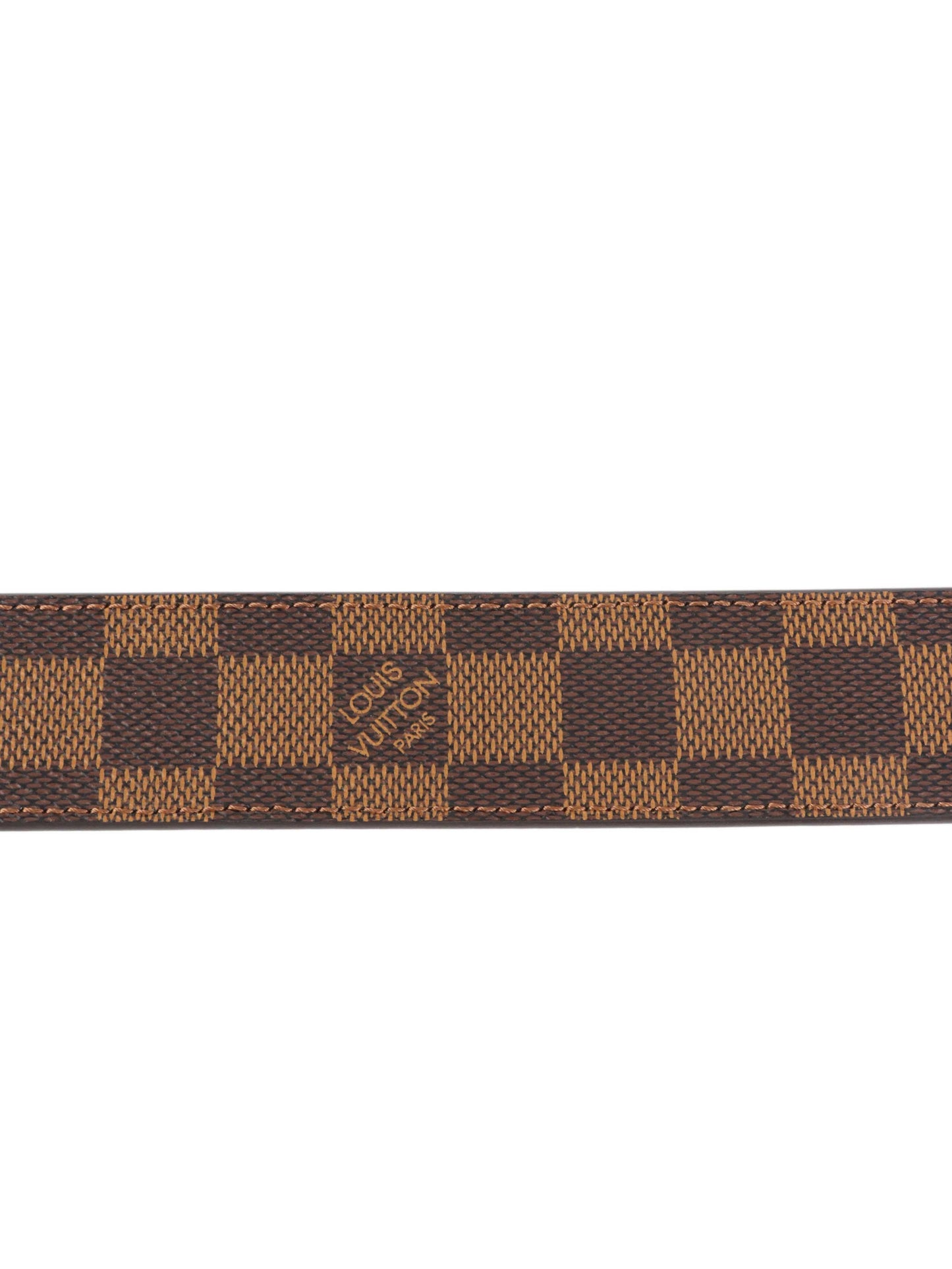 Louis Vuitton Damier Ebene Inventeur Belt.