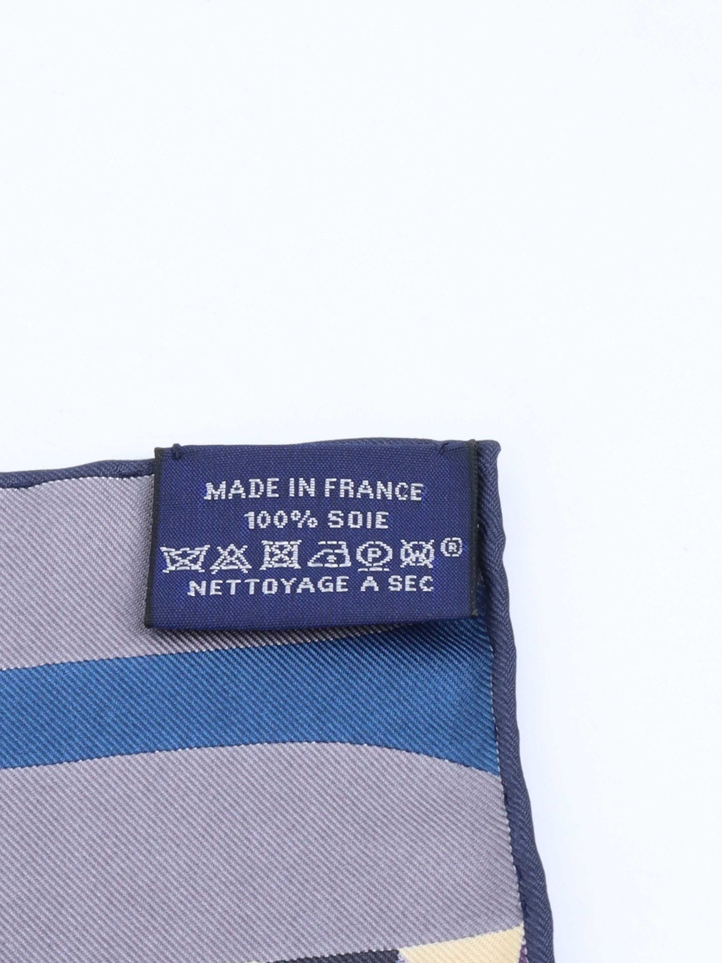 Hermes Blue 90 x 90cm Silk Scarf.