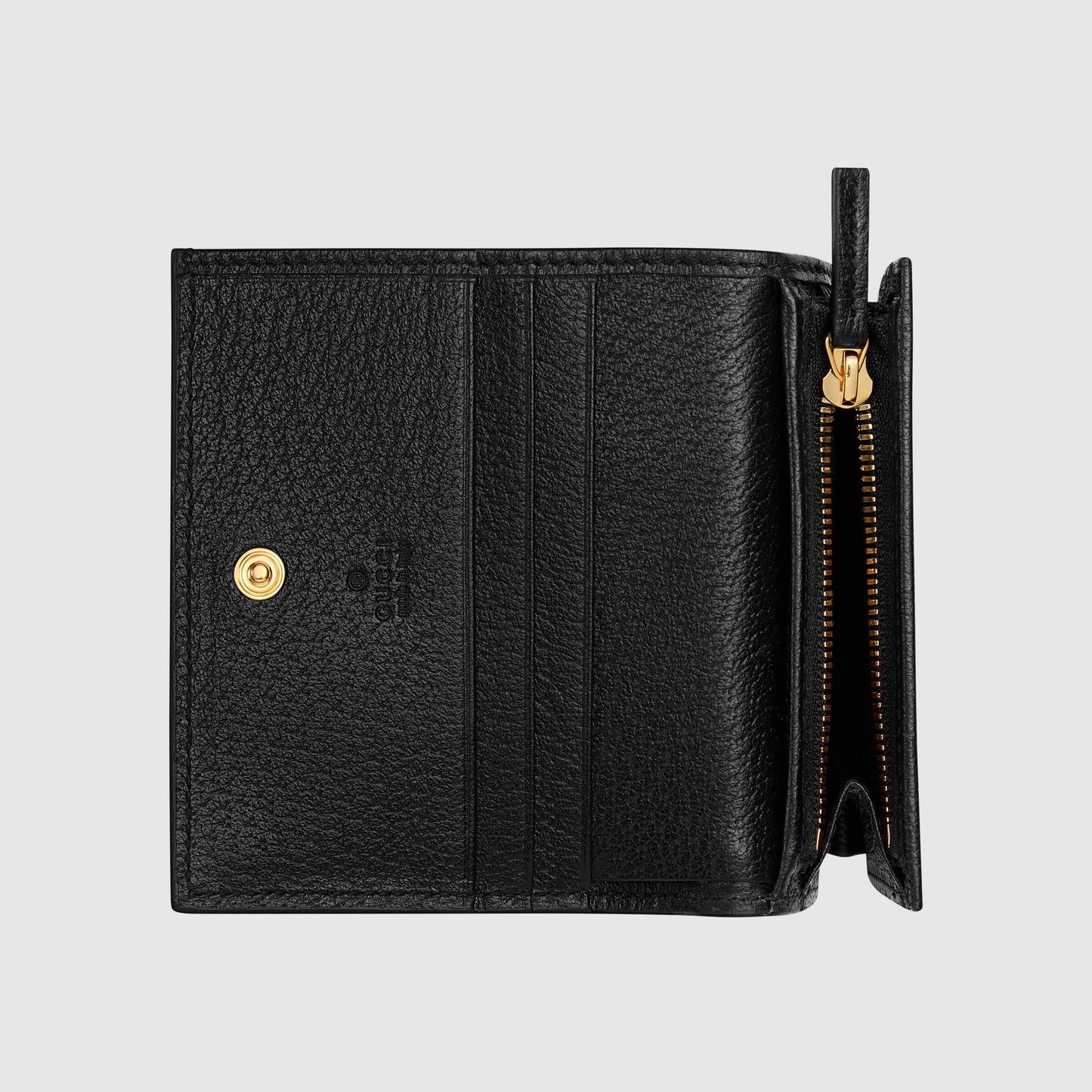 Gucci Ophidia Leather  Case Wallet Black