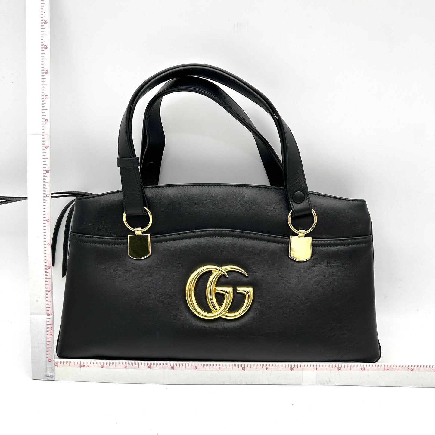 Gucci Large Arli Handle Bag - Black Handle Bags, Handbags LA29437