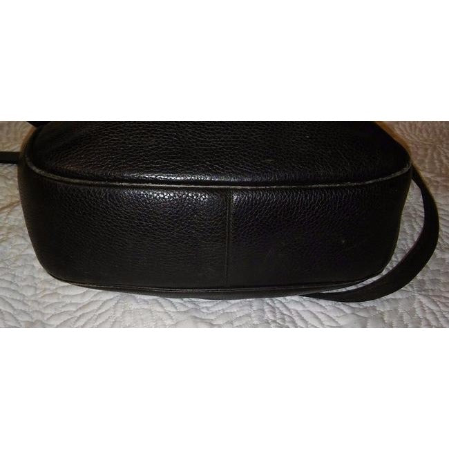 Gucci Vintage Pursesdesigner Purses Midnight Blueblack Leather Satchel
