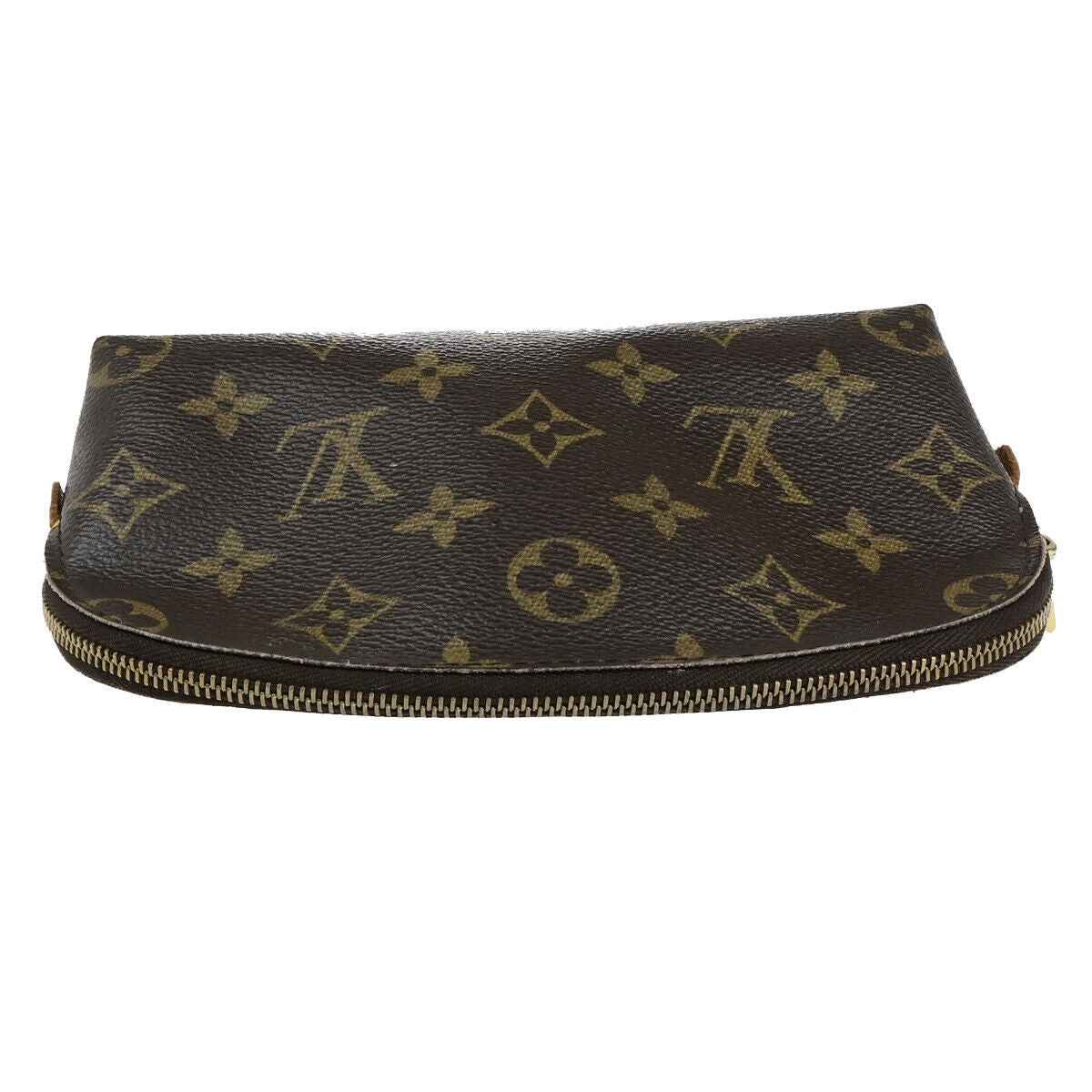 Louis Vuitton Cosmetic Pouch  Canvas Clutch Bag