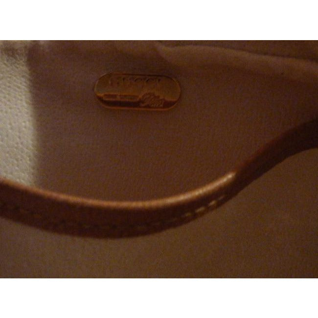 Gucci Vintage Purses Tan Gg Canvas Clutch