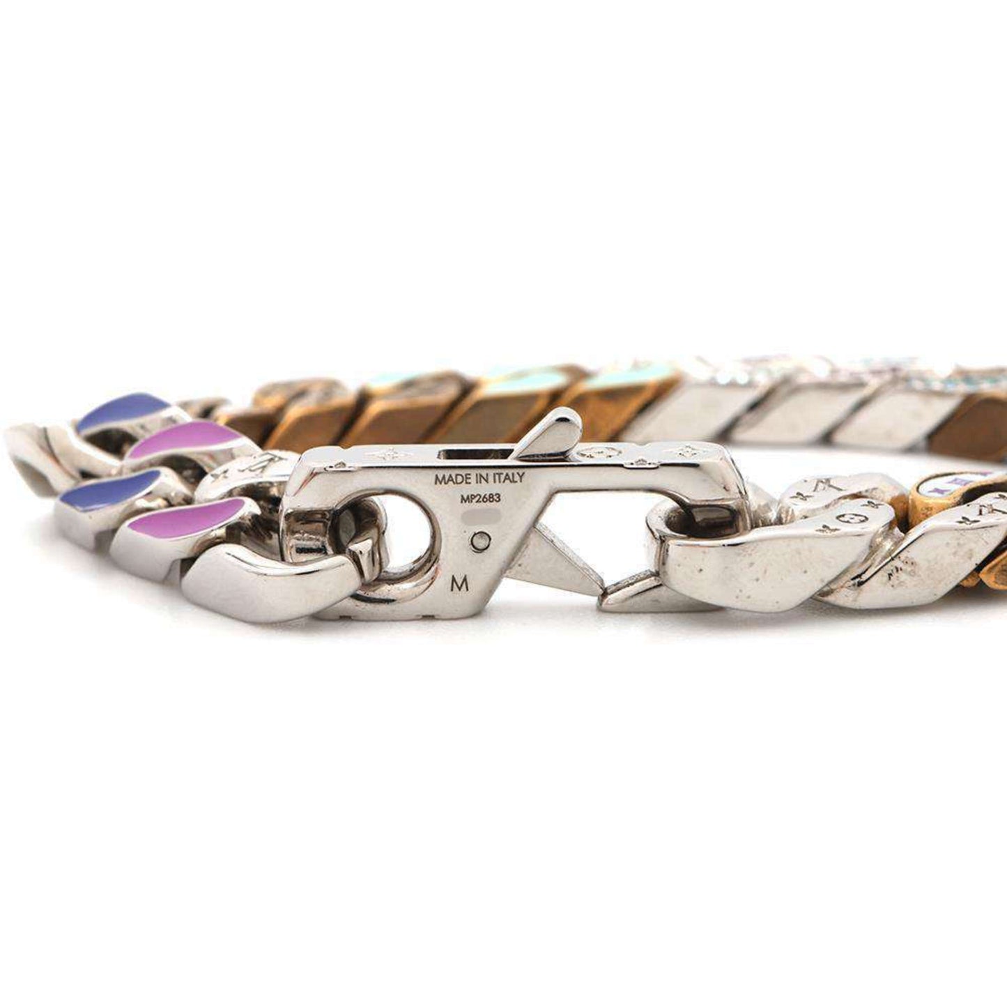 Louis Vuitton Exotic  Metal Charm Bracelet