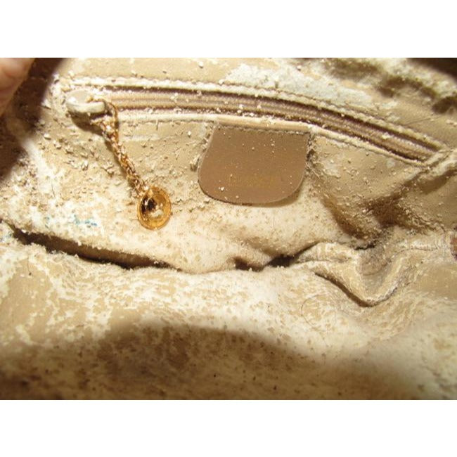 Gucci Camel Leather Two-Way Bamboo Satchel