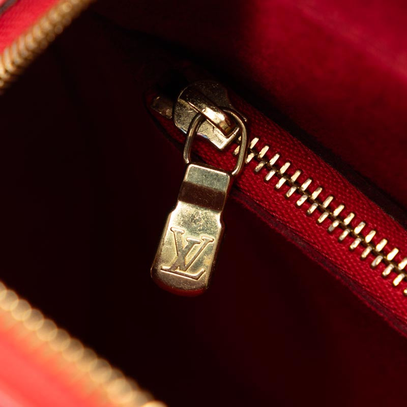 Louis Vuitton Epic Punch Handbag M52057 Castilian Red Leather  Louis Vuitton