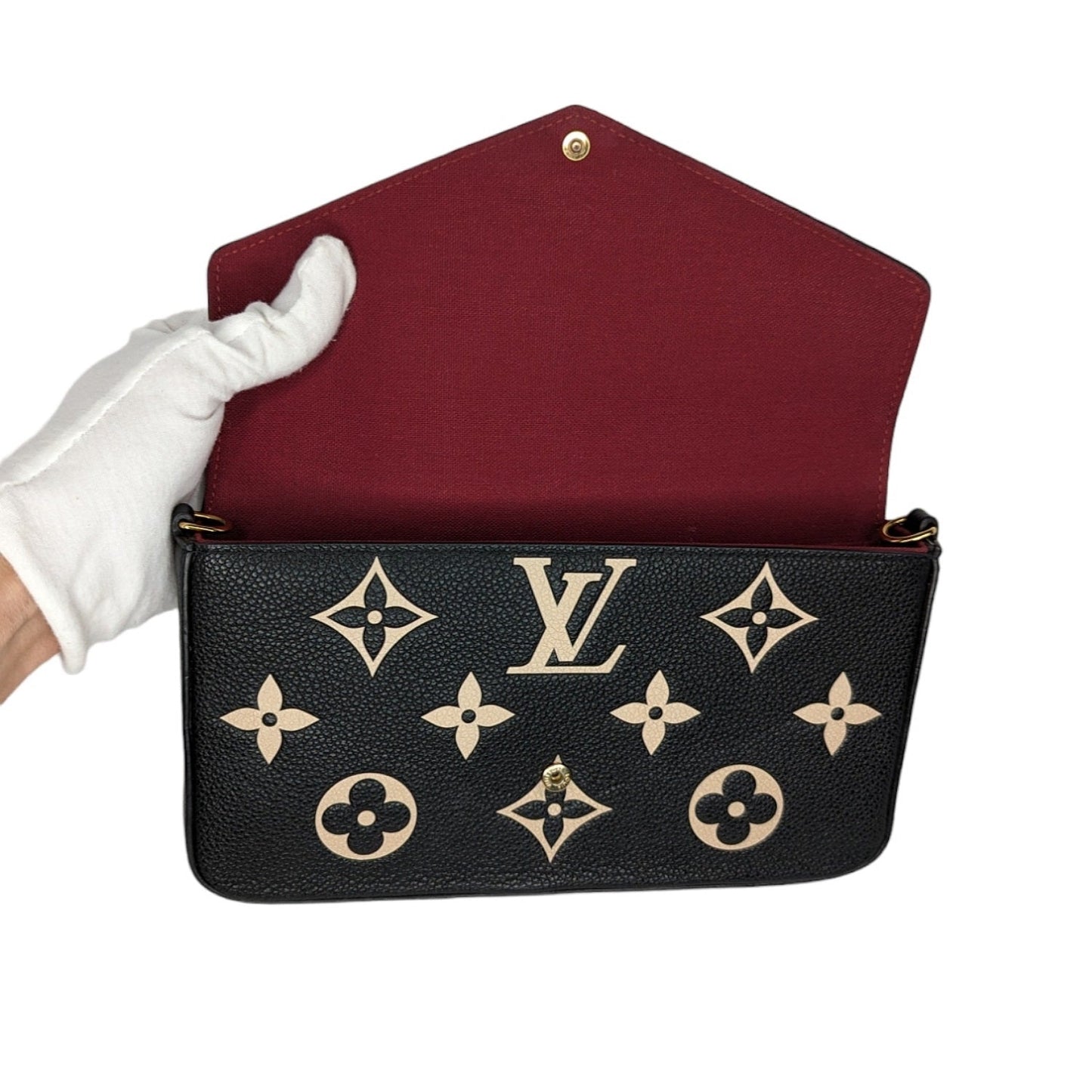 Louis Vuitton Empreinte Giant Monogram Félicie Pochette w/ Inserts