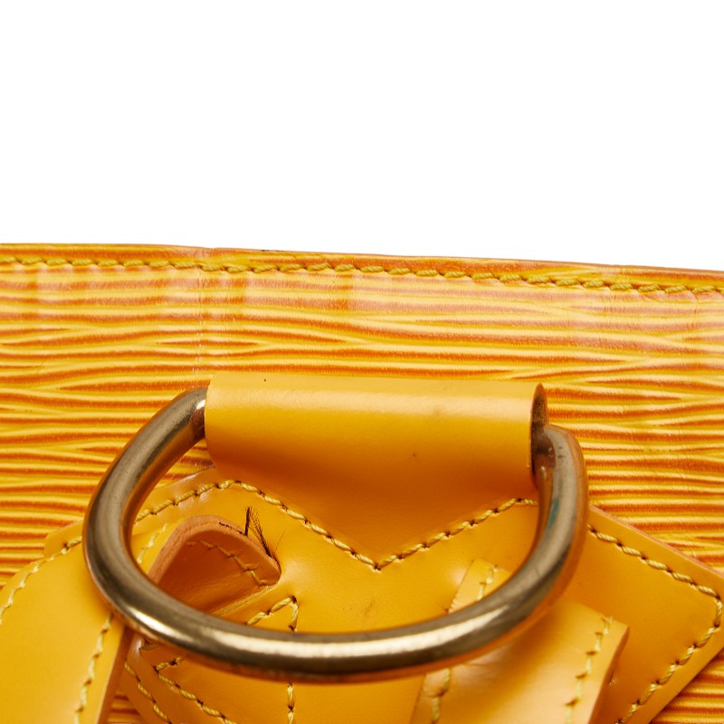 Louis Vuitton Epi Tassil Yellow Backpack Rucksack M52292