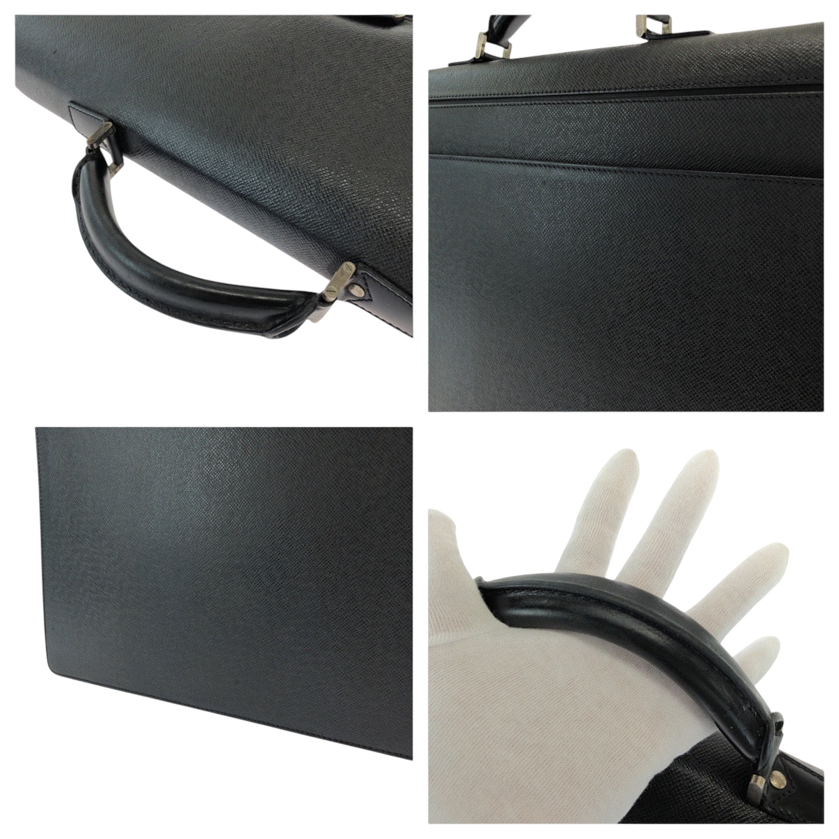 LOUIS VUITTON Business bag M31052 Taiga Aldoise black Business bag handbag Taiga Robusto 1 mens Used