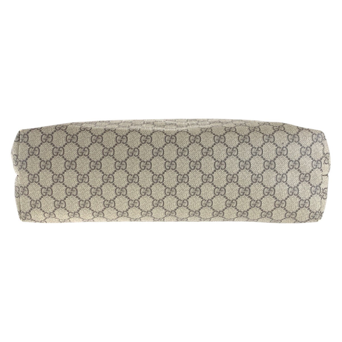 GUCCI Tote Bag 211137 GG Supreme canvas, leather beige Tote Bag Shoulder Bag Women Used