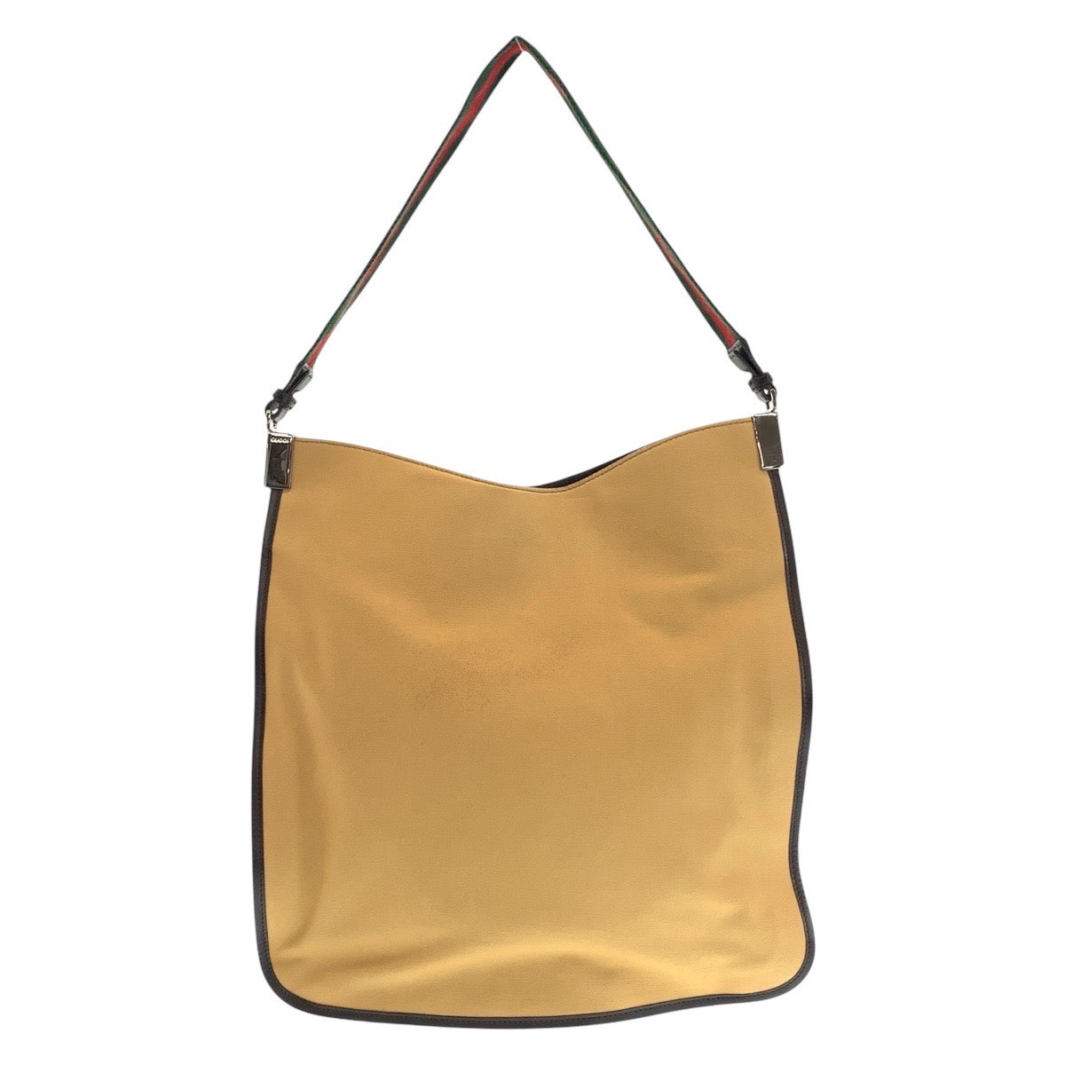 GUCCI Shoulder Bag 001 4306 canvas beige Hobo Shoulder Bag Sherry line Women Used