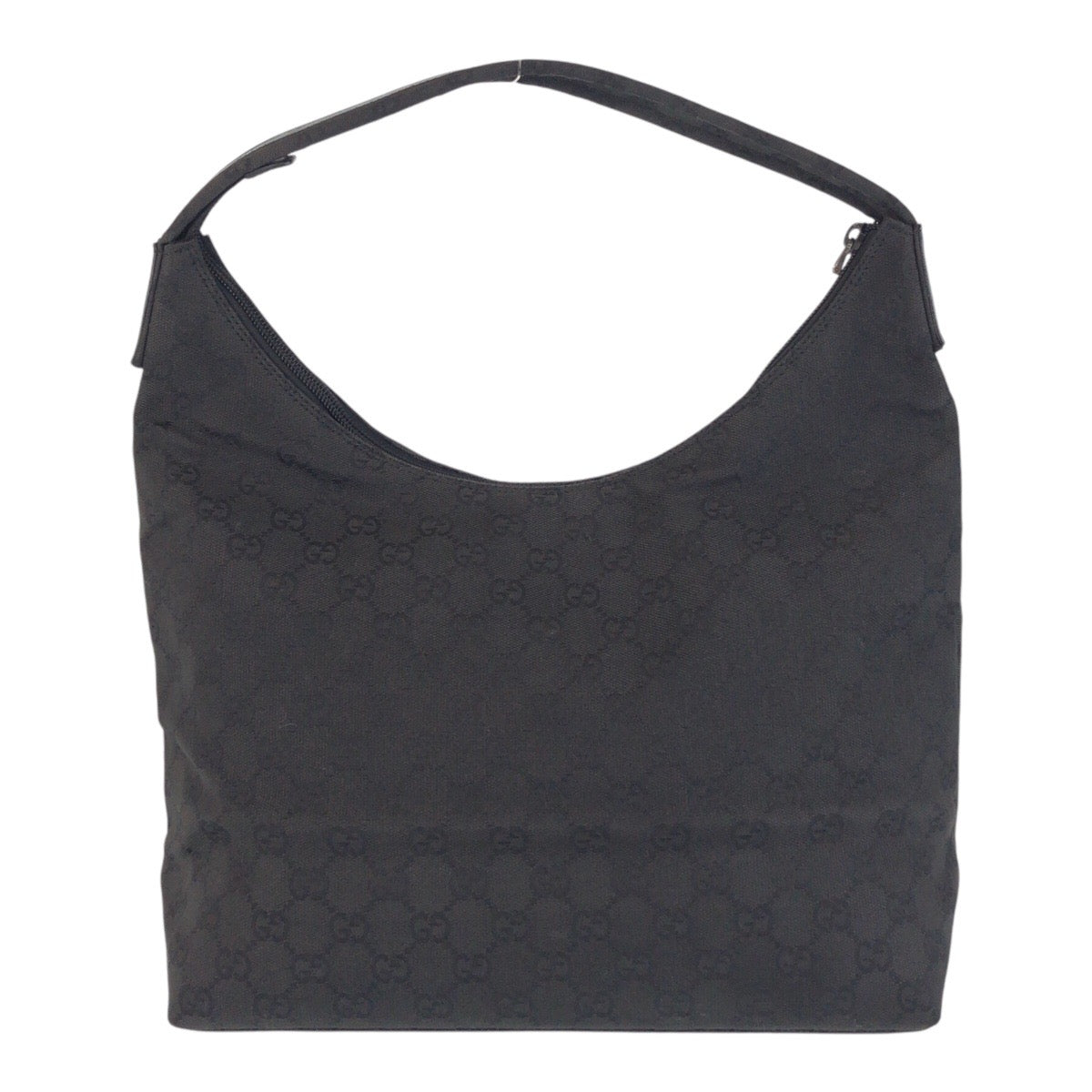 GUCCI Shoulder Bag 001 3380 GG canvas Black black Women Used