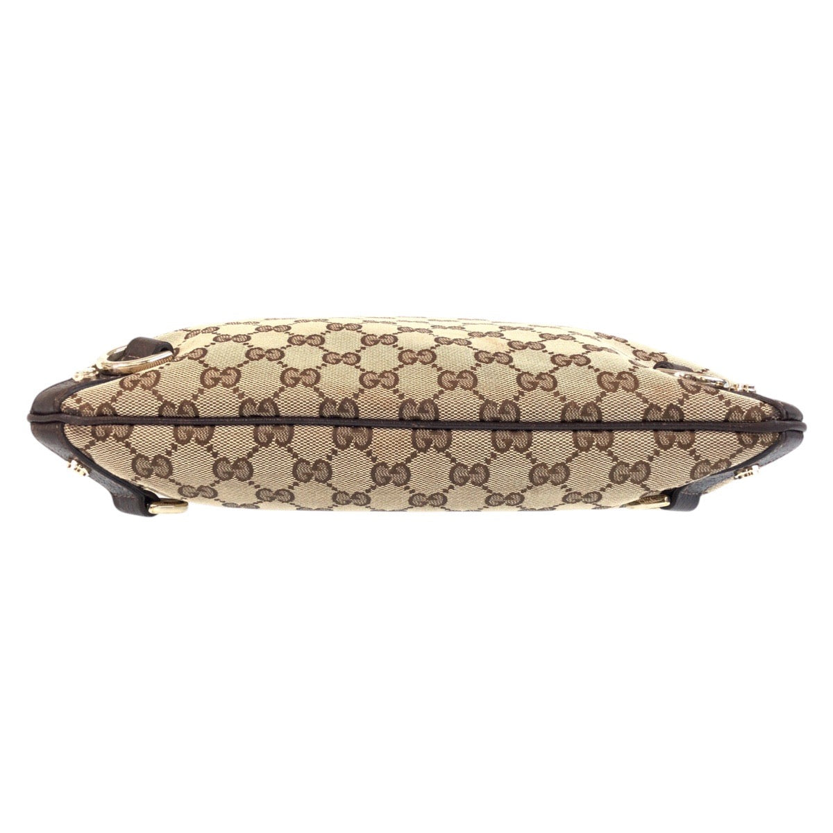 GUCCI Shoulder Bag 131326 GG canvas, leather Beige Brown Gold Metal Shoulder Bag Messenger bag Abbey Women Used