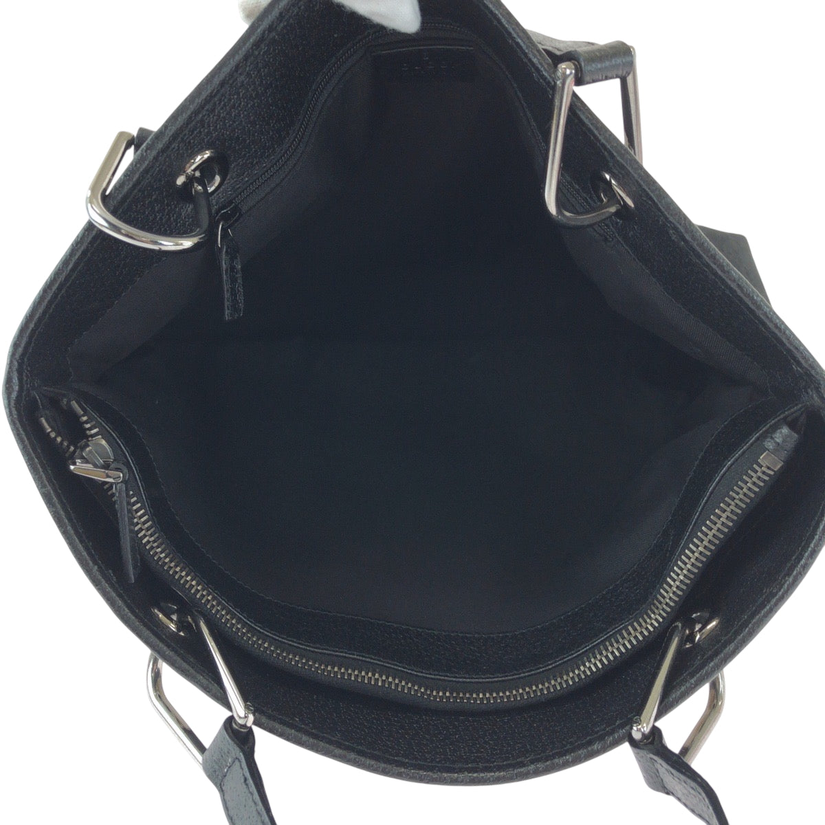 GUCCI Tote Bag 120837 GG canvas black Tote Bag Shoulder Bag Women Used