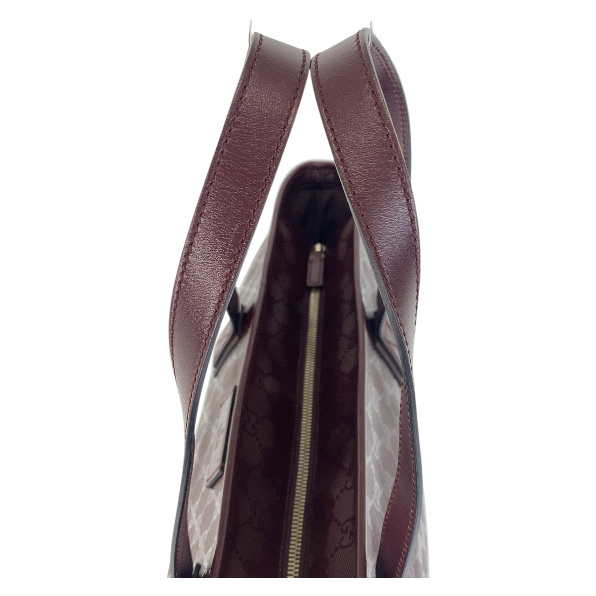 GUCCI Tote Bag 211137 PVC purple Tote Bag Shoulder Bag GG implementation Women Used