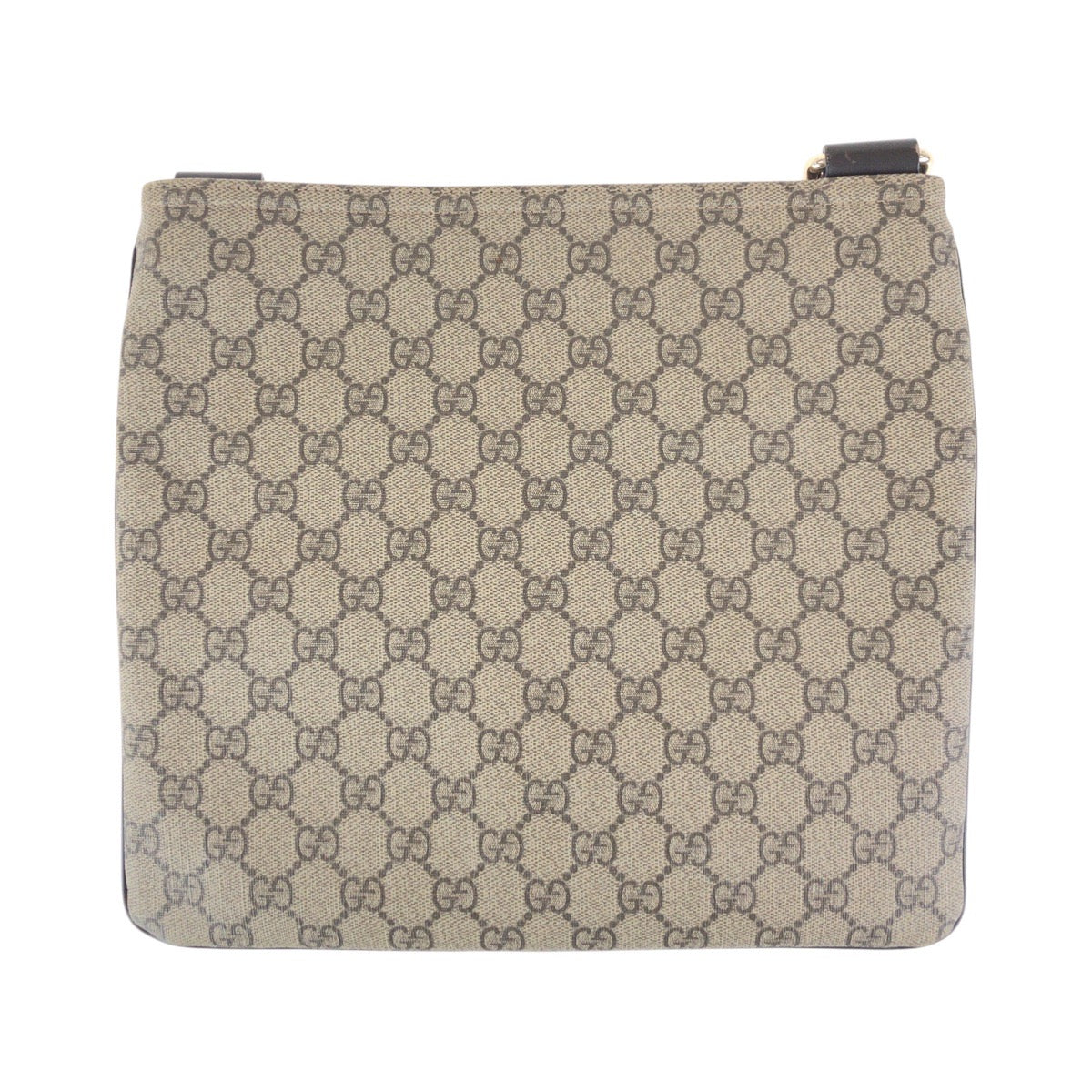 GUCCI Shoulder Bag 295257 GG Supreme canvas, leather Brown Gray Gold Metal Shoulder Bag pochette Women Used