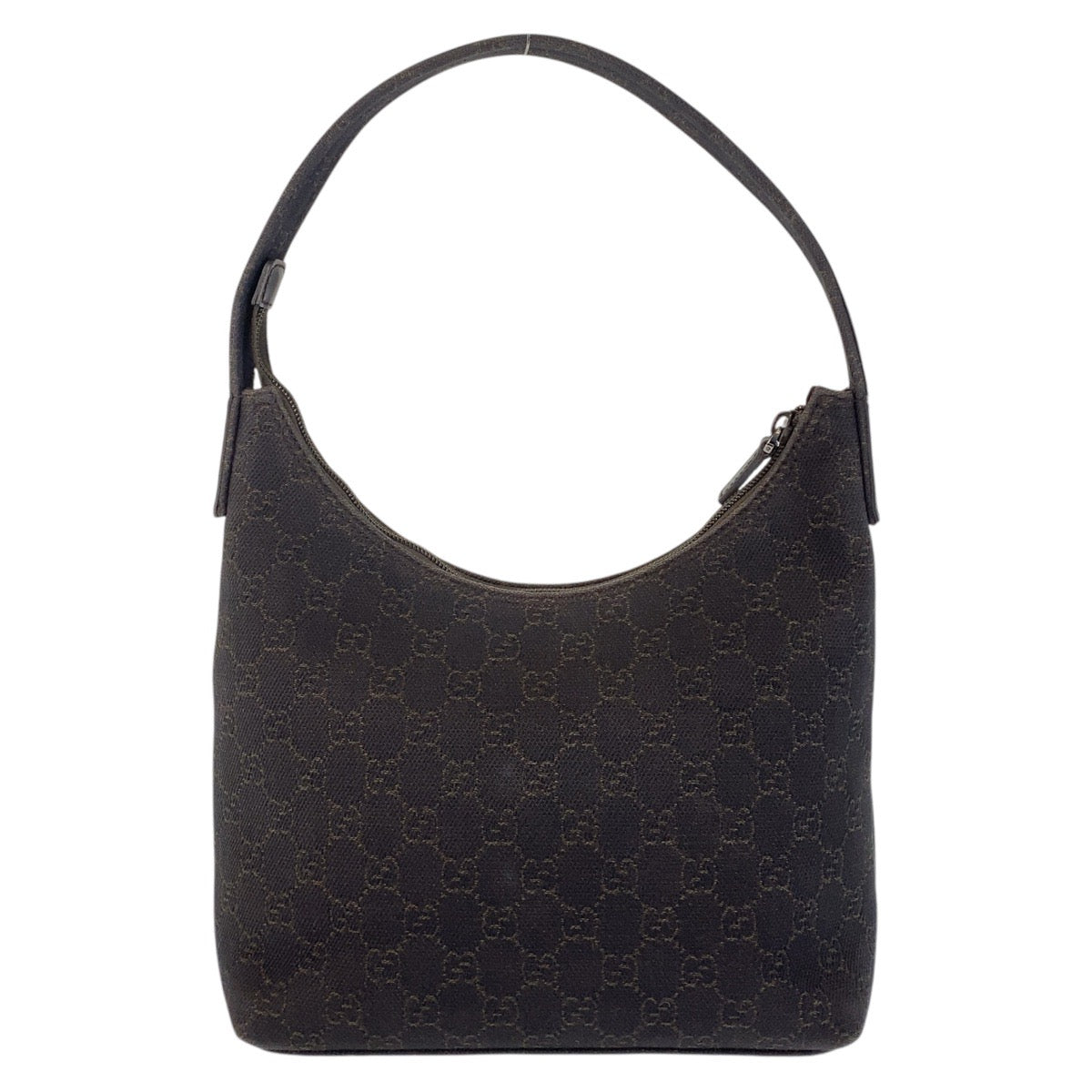 GUCCI Shoulder Bag 105649 GG canvas Brown Women Used