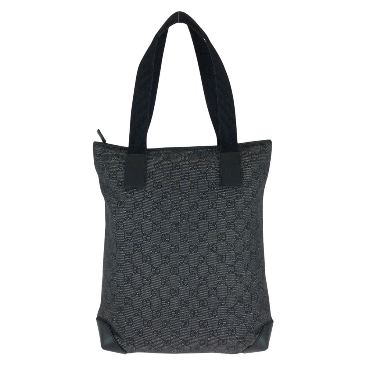 GUCCI Tote Bag 28892 GG canvas, leather Black black Tote Bag Shoulder Bag Women Used