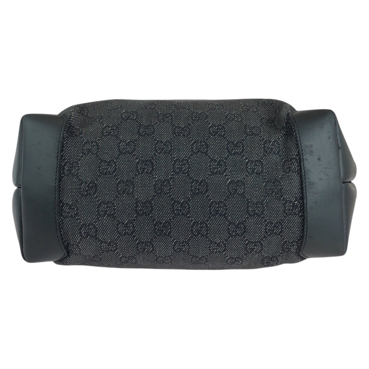 GUCCI Tote Bag 28892 GG canvas, leather Black black Tote Bag Shoulder Bag Women Used