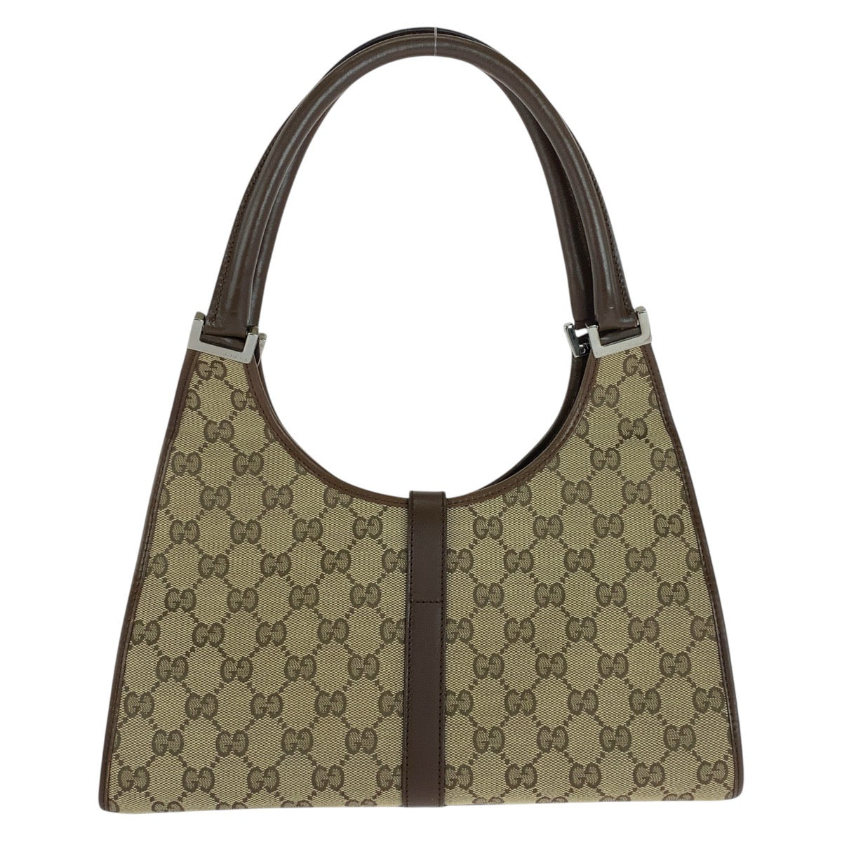 GUCCI Shoulder Bag 0021067 GG canvas, leather Beige brown Jackie Women Used