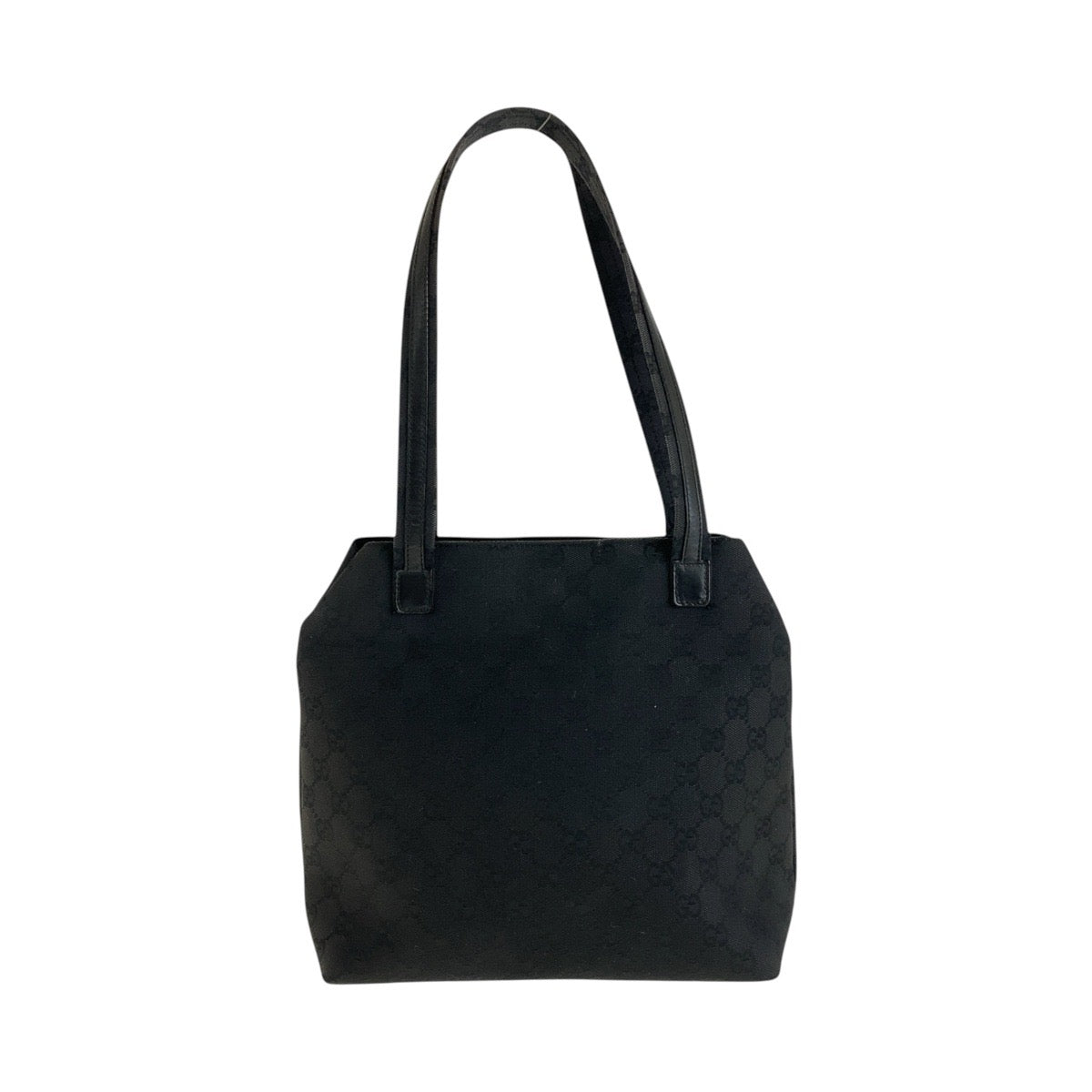 GUCCI Shoulder Bag 002 1076 GG canvas Black black Shoulder Bag Women Used