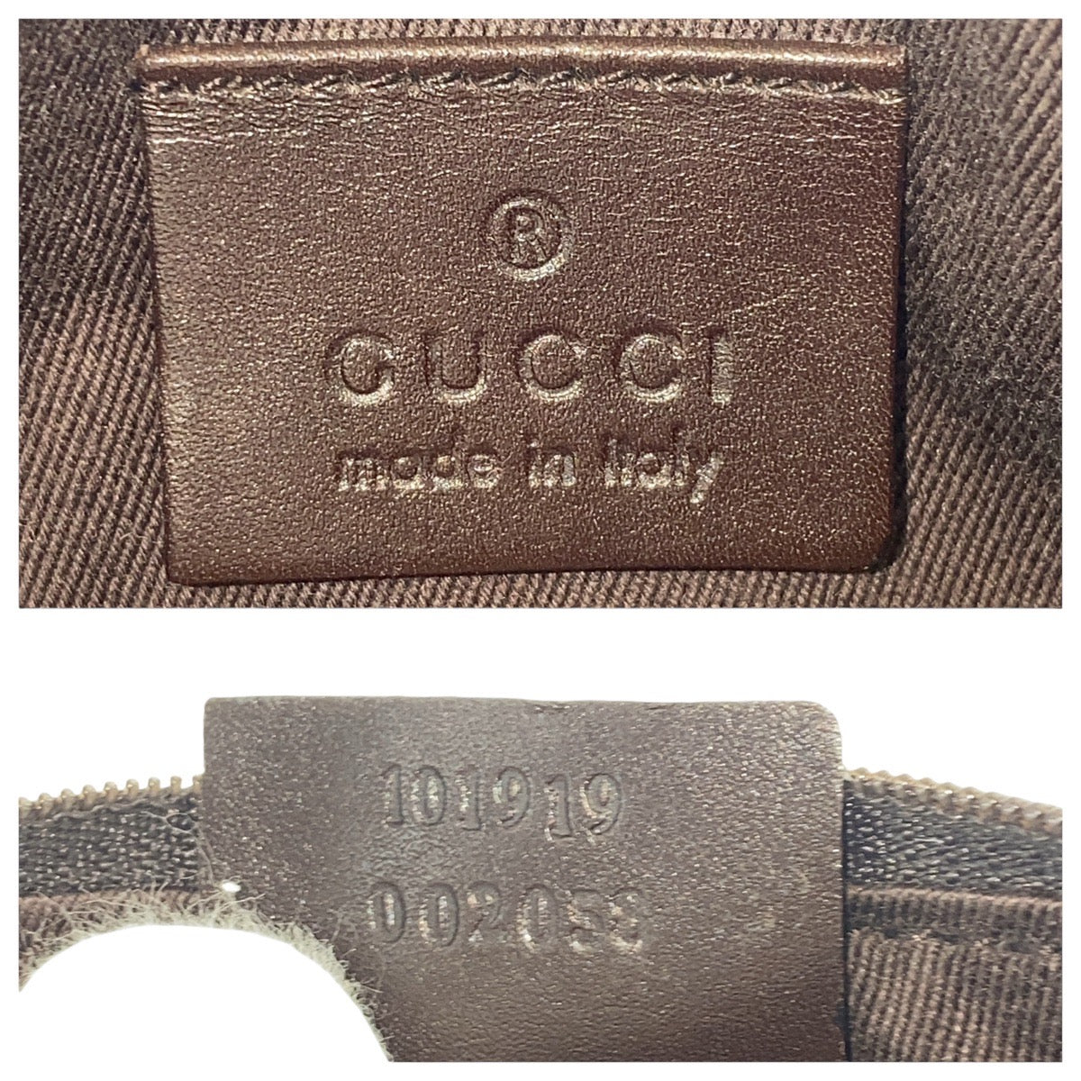 GUCCI Tote Bag 101919 GG canvas, leather Brown Tote Bag Shoulder Bag Women Used